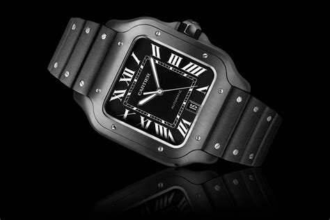 cartier santos 2020 black|cartier santos.